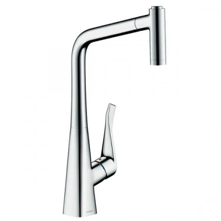 Фото смеситель для кухонной мойки hansgrohe metris 14780000