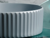 Фото раковина накладная ceramicanova element 36 см, цвет: серый cn6057mhl