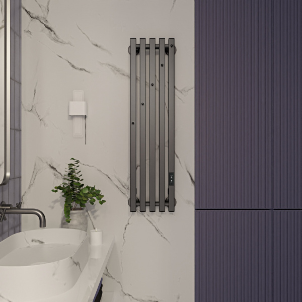 Фото электрический полотенцесушитель indigo style 5 120/23 lspre120-23rt