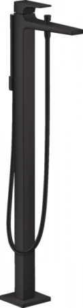 Фото напольный смеситель для ванны hansgrohe metropol 32532670
