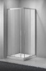 Душевое ограждение BelBagno SELA-A-2-90-Ch-Cr 90x90 см