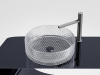 Фото раковина накладная ceramicanova cristal 36 см, цвет: прозрачный cn6062