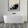 Акриловая ванна Knief Wall 180x80 см 0100-277-06