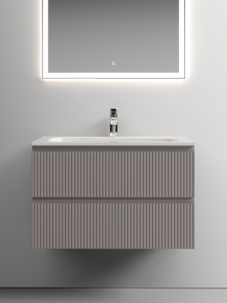 Фото тумба под раковину sancos snob t 80 см, цвет: doha soft snt80sm