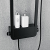 Фото душевая панель black&white seasons w1020 velvet black 1020w0