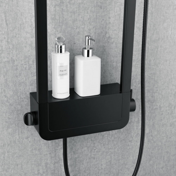 Фото душевая панель black&white seasons w1020 velvet black 1020w0