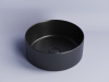 Фото раковина накладная ceramicanova element 35.8 см, цвет: черный cn6032mb