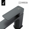 Фото смеситель для раковины oliveeka сталь ol-139003-bgm