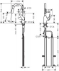 Фото смеситель для кухонной мойки hansgrohe focus 71821000