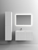 Фото тумба под раковину sancos snob t 100 см, цвет: bianco  snt100lw