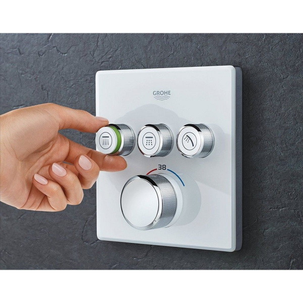 Фото термостатический смеситель для душа grohe grohtherm smartcontrol 29157ls0