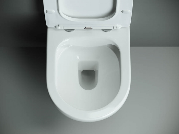 Фото унитаз подвесной, безободковый ceramicanova mono cn1905