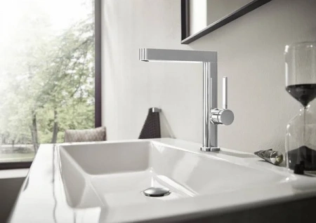 Фото смеситель для раковины hansgrohe finoris 76060000