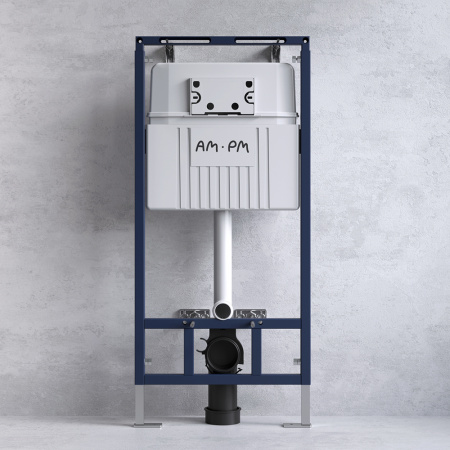 Фото унитаз с инсталляцией am.pm spirit v2.0 is100138.701700