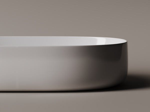 Фото раковина накладная ceramicanova element 67.5 см, цвет: белый cn5022