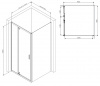 Фото душевое ограждение am.pm gem 90x90 см w90g-404-090mt