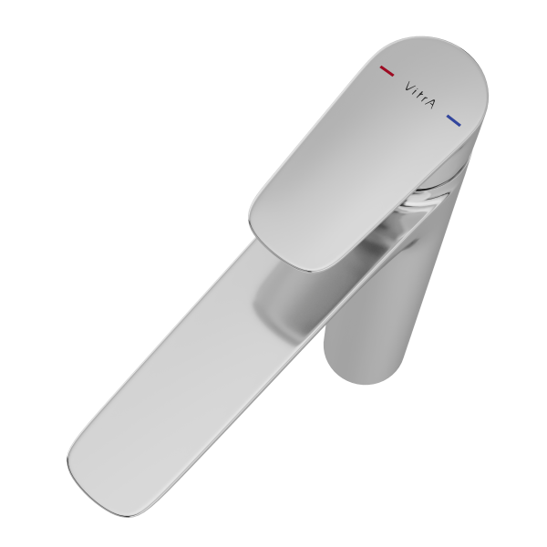 Фото смесители для раковины vitra flow soft a43010exp цвет хром