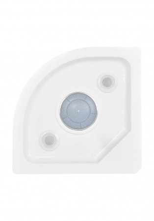 Фото душевая кабина dto 100x100 см em1510led+gm с гидромассажем