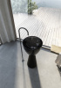 Фото раковина напольная abber kristall 45 см at2703onyx-black