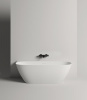 Ванна из искусственного камня Salini Sofia Wall 180x85 см 102523M матовая
