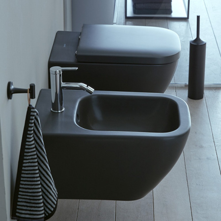 Фото унитаз подвесной безободковый duravit happy d.2 54 см 2222098900