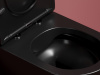 Фото унитаз подвесной, безободковый ceramicanova modena cn6063mb