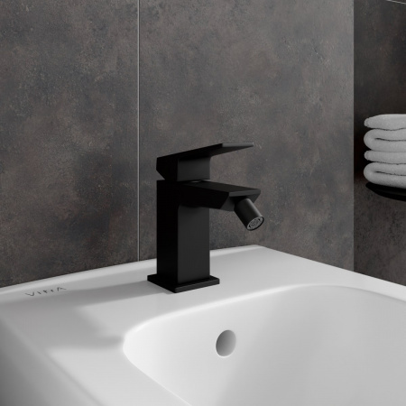Фото смесители для биде vitra minimax square a4372636exp цвет черный