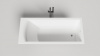 Фото ванна из искусственного камня salini cascata kit 170x75 см 104313g глянцевая