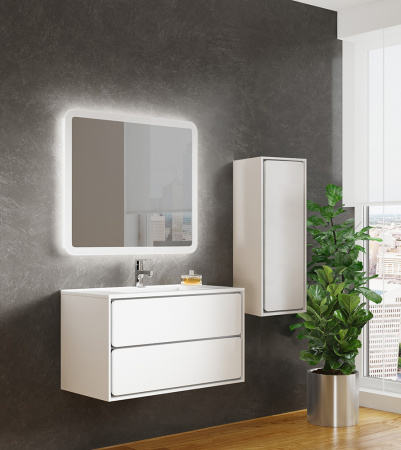 Фото тумба с раковиной sanvit  бруно-2 90 см kbruno290w