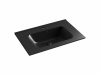 Раковина накладная Ceramicanova Element 71 см, цвет: черный CN7007MB