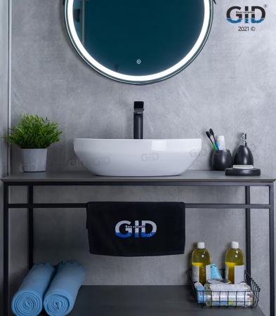 Фото раковина накладная gid d1469 50 см