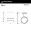 Фото стакан подвесной whitecross ergo er2230bl, цвет: черный