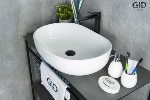 Фото раковина накладная gid n9026a 60 см