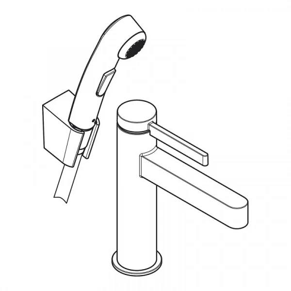 Фото смеситель для раковины hansgrohe finoris 76210000