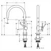 Фото смеситель для кухонной мойки hansgrohe talis 72843670