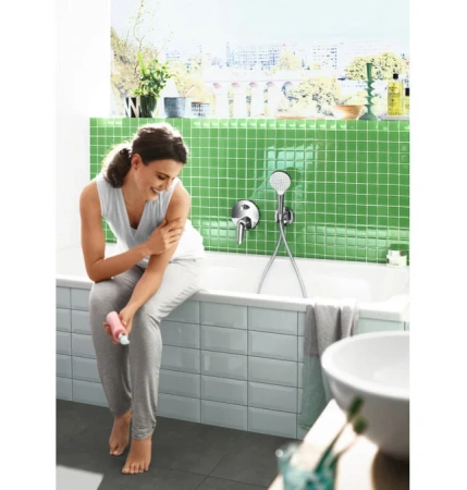 Фото смеситель для ванны hansgrohe novus 71046000