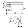 Фото смеситель для раковины hansgrohe finoris 76050670