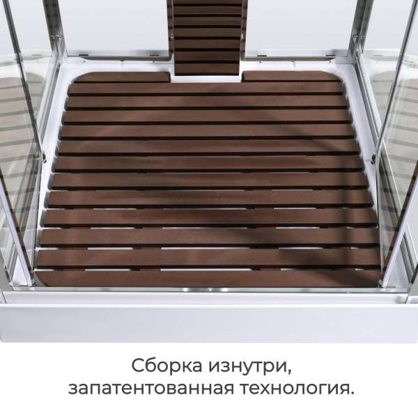 Фото душевая кабина avacan z1910led 100x100 см