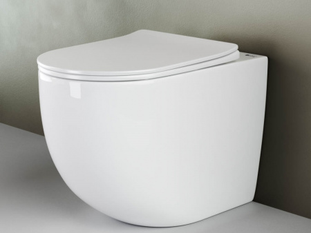 Фото унитаз-компакт, безободковый ceramicanova mia cn1810
