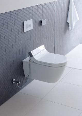 Фото унитаз подвесной безободковый duravit starck 3 62 см 2226590000