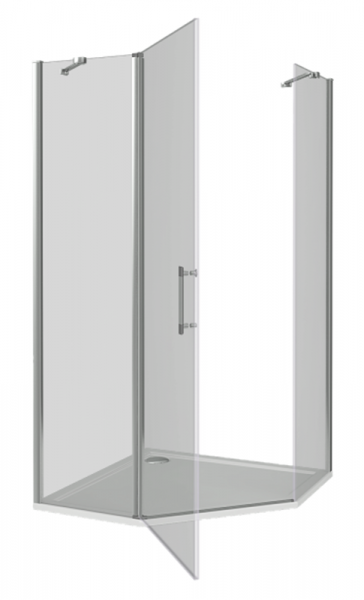 Фото душевое ограждение good door mokka pnt-100-c-we 100 см мк00015