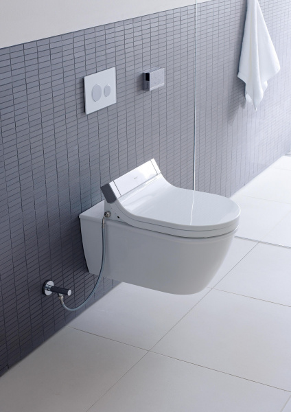 Фото унитаз подвесной безободковый duravit starck 3 62 см 2226590000