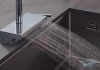 Фото смеситель для кухонной мойки hansgrohe aquno select 73830000