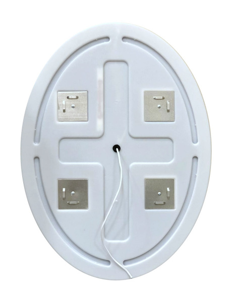Фото зеркало с подсветкой belbagno 60 см spc-vst-600-800-led-btn