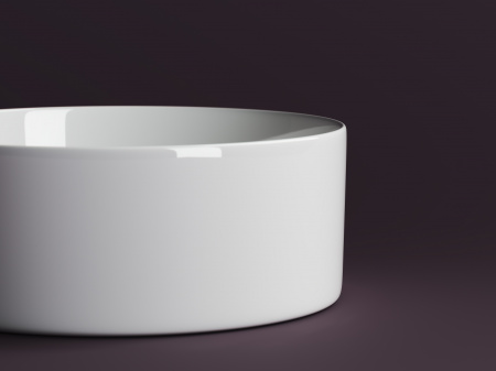 Фото раковина накладная ceramicanova element 35.8 см, цвет: белый cn6032