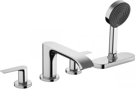 Фото смеситель на борт ванны hansgrohe vivenis 75444000