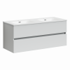 Тумба под раковину Sancos Urban 120 см, цвет: белый UR120-2W