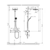 Фото душевая стойка hansgrohe pulsify 24220670