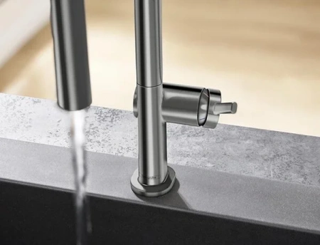 Фото смеситель для кухонной мойки hansgrohe talis 72801340
