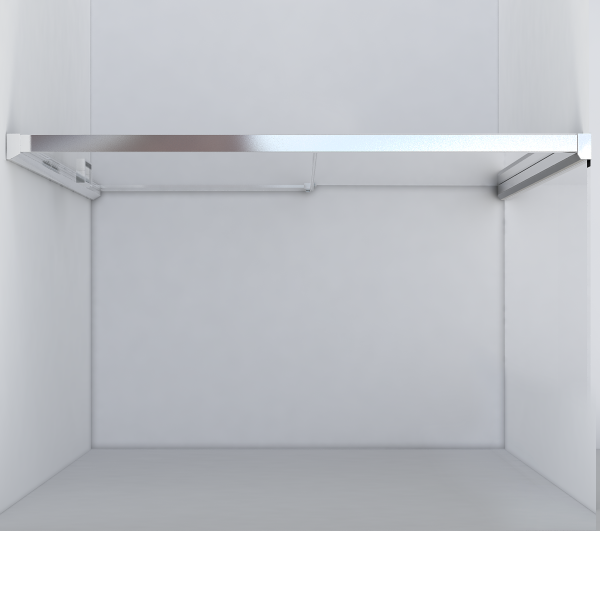 Фото душевая дверь vincea lugano 150 см vds-1l150cl-1